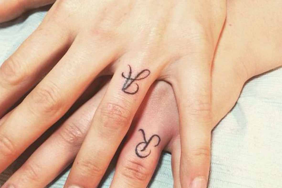 Tatuaggio Iniziali – fonte Pinterest